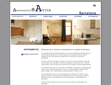 Tablet Screenshot of apartamentosatica.com